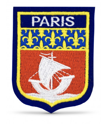 écusson brodé ville de paris 75000