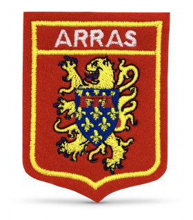 écusson brodé ville d'arras 62000