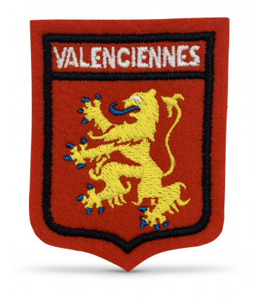 Ecusson brodé Ville VALENCIENNES