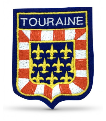 Ecusson brodé Région de TOURAINE