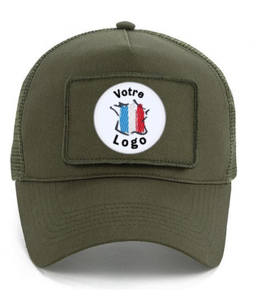 Casquette beechfield avec écusson logo brodé