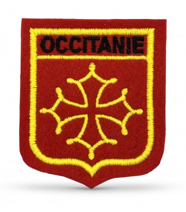 écusson brodé Occitanie à coudre