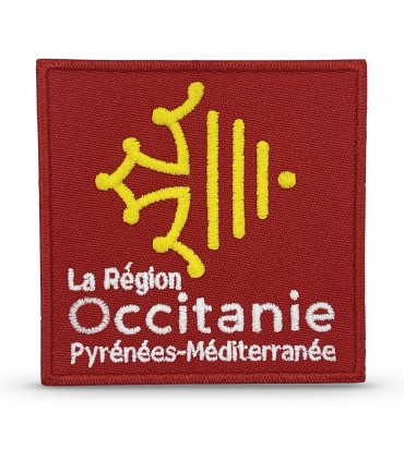 écusson brodé région Occitanie