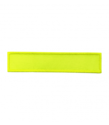 bande patronymique jaune fluo