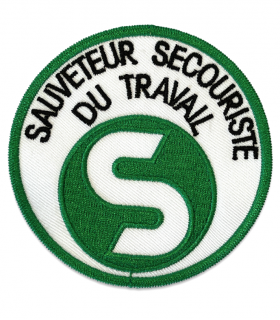 Ecusson SST Sauveteur Secouriste du Travail