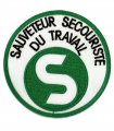 Ecusson SST Sauveteur Secouriste du Travail