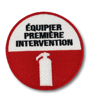 logo brodé équipier première intervention
