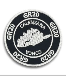 écusson rond brodé région Corse