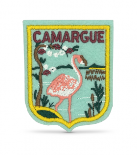 écusson brodé Camargue