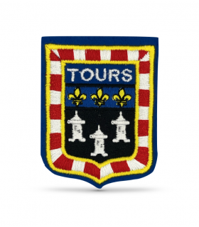 Ecusson brodé Ville de TOURS