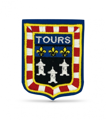 Ecusson brodé Ville de TOURS
