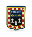 Ecusson brodé Ville de TOURS
