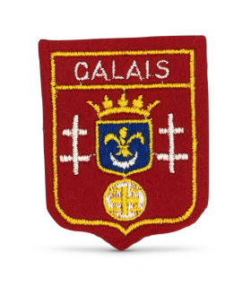 Ecusson brodé Ville de CALAIS