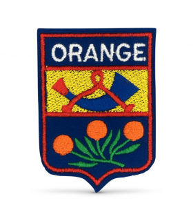Ecusson brodé Ville d'ORANGE