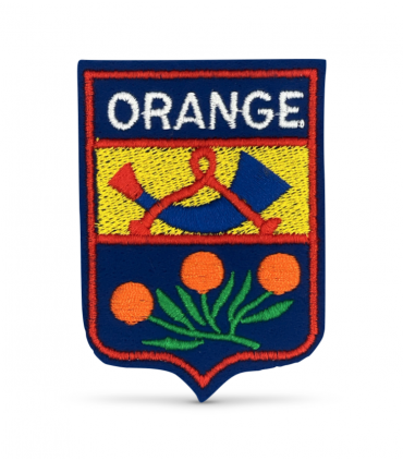 Ecusson brodé Ville d'ORANGE