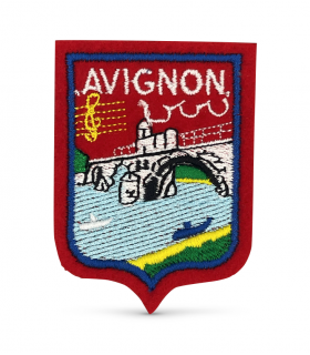Ecusson brodé Ville de AVIGNON