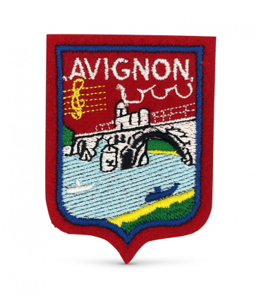 Ecusson brodé Ville de AVIGNON