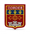 Ecusson brodé Ville de CORDES