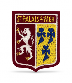 Ecusson brodé Ville de ST PALAIS SUR MER
