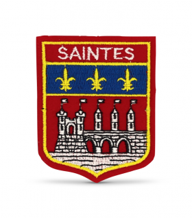Ecusson brodé Ville de SAINTES