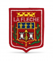 Ecusson brodé Ville de LA FLECHE