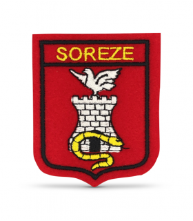 Ecusson brodé Ville de SOREZE