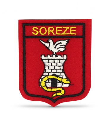 Ecusson brodé Ville de SOREZE