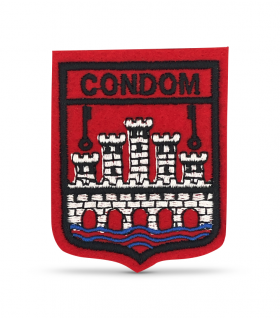 Ecusson brodé Ville de CONDOM