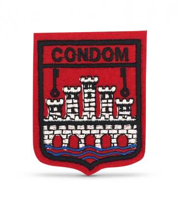 Ecusson brodé Ville de CONDOM