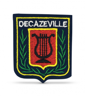 Ecusson brodé Ville de DECAZEVILLE