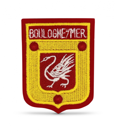 Ecusson brodé de le Ville de BOULOGNE/MER