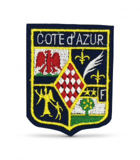 Ecusson brodé Cote d'azur
