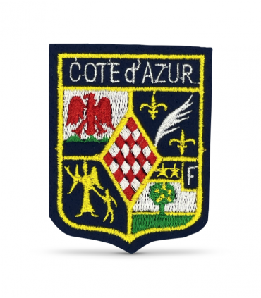Ecusson brodé Cote d'azur