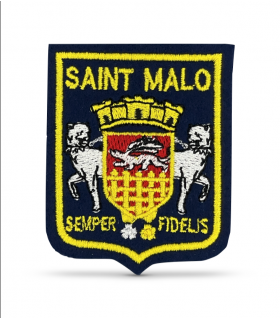 Ecusson brodé Ville de SAINT MALO