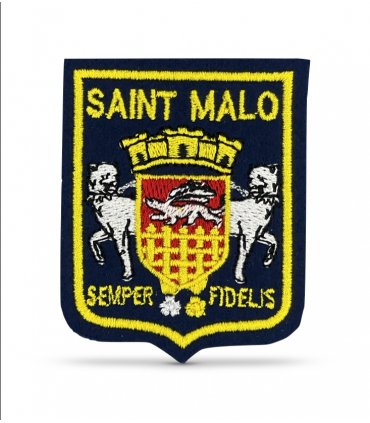 Ecusson brodé Ville de SAINT MALO