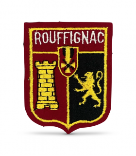Ecusson brodé Ville de ROUFFIGNAC