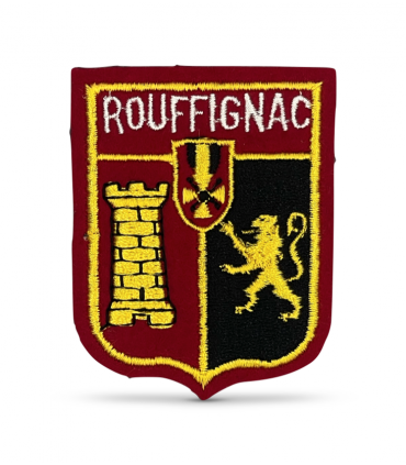 Ecusson brodé Ville de ROUFFIGNAC
