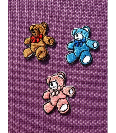 ÉCUSSON NOUNOURS + NOEUD