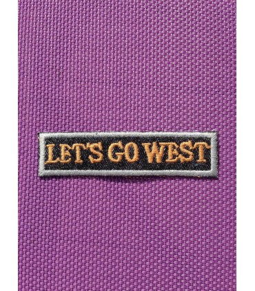 ÉCUSSON LET'S GO WEST