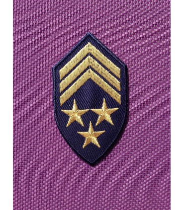 ÉCUSSON GRADE ARMY NAVY